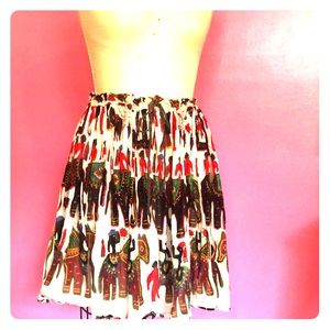 Vintage Boho gauze skirt